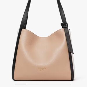 Kate Spade Color Blocked Leather Shoulder Bag